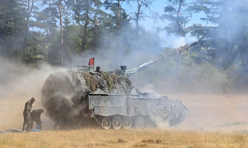 Samobieżna haubica Panzerhaubitze 2000 Samobieżna haubica Panzerhaubitze 2000