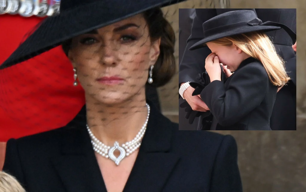 Księżniczka Charlotte zalała się łzami. Jej mama mocno to przeżyła