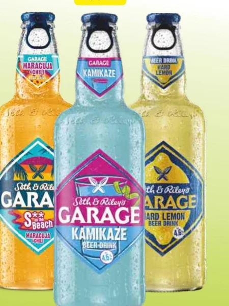 Seth & Riley's Garage Mix piwa i napoju o smaku blue curacao i limonki 400 ml