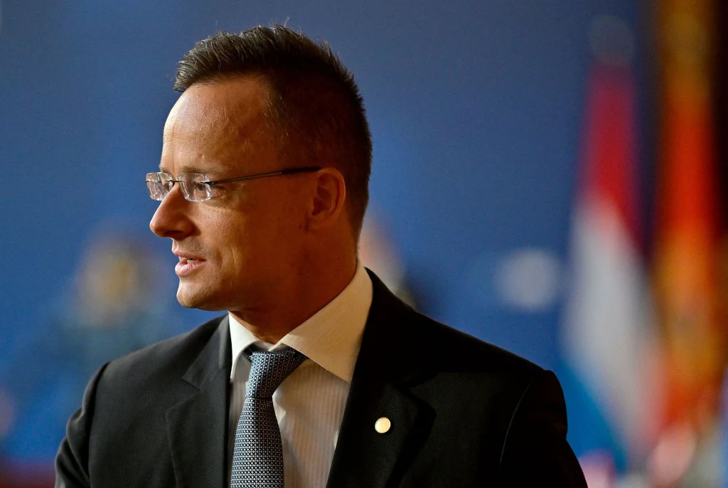 Peter Szijjarto, minister spraw zagranicznych Węgier