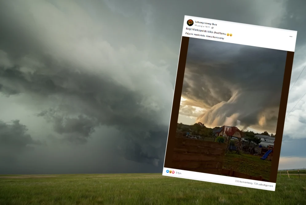 Niezwykłe zjawisko można było zobaczyć nad Krzyżem Wielkopolskim Niezwykłe zjawisko można było zobaczyć nad Krzyżem Wielkopolskim