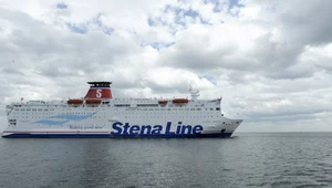 Prom Stena Spirit w Zatoce Gdańskiej