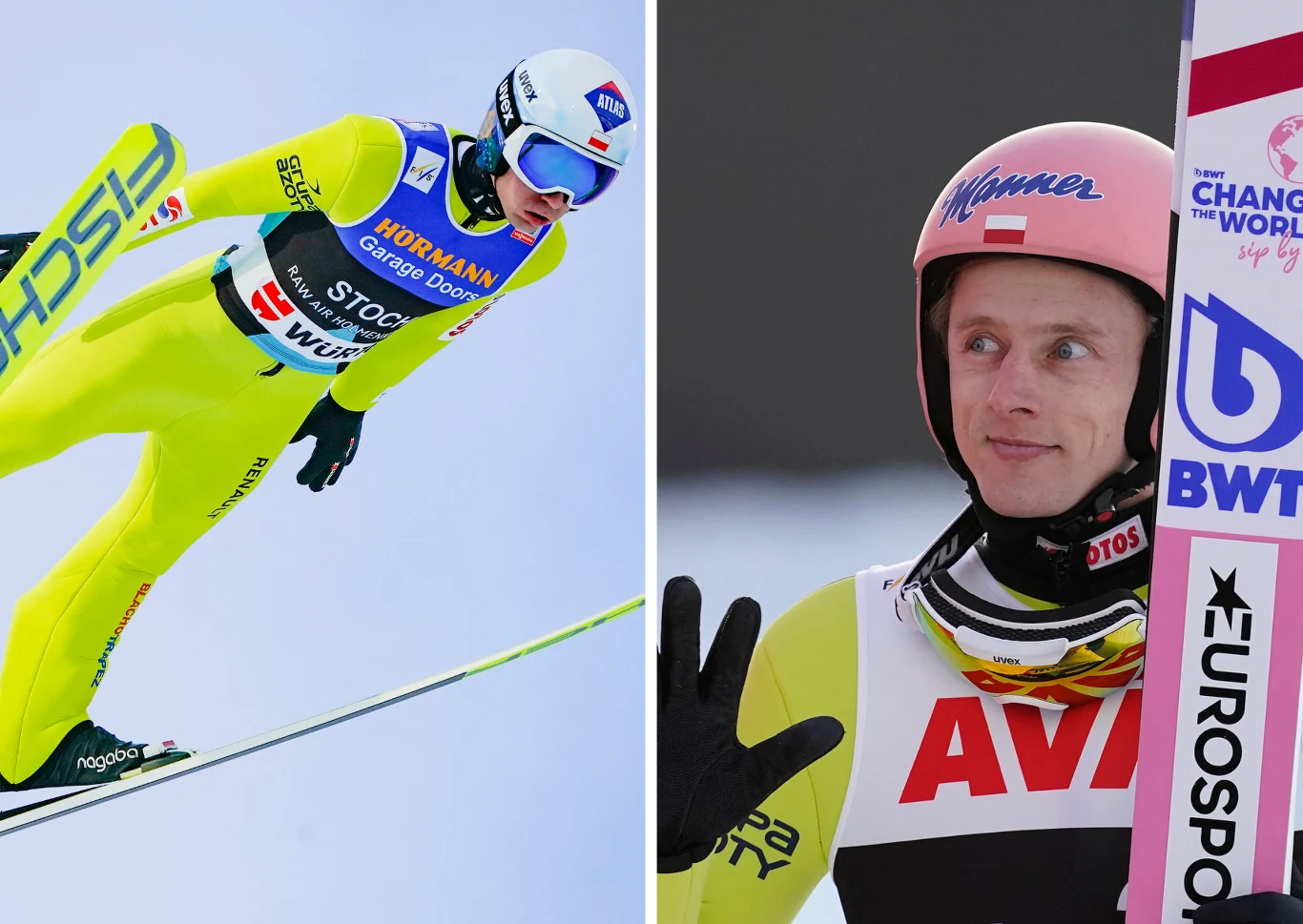 Kamil Stoch i Dawid Kubacki