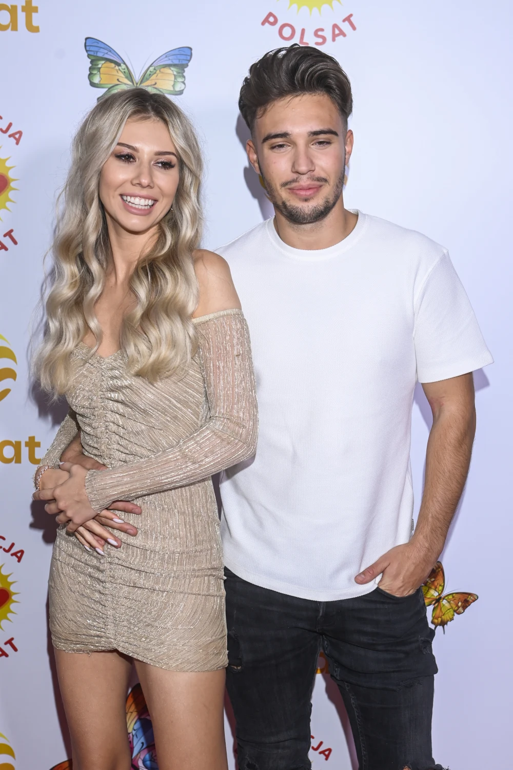 Leon Myszkowski z Ksenią Leon Myszkowski z Ksenią