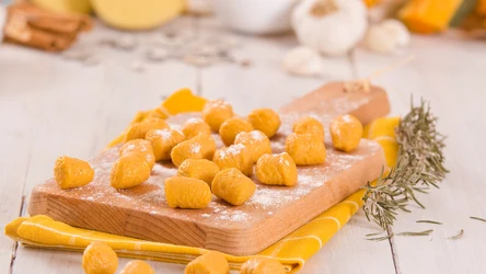 Jesienią warto zrobić kopytka dyniowe