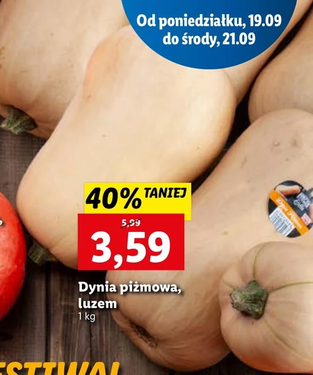 Dynia Ryneczek Lidla