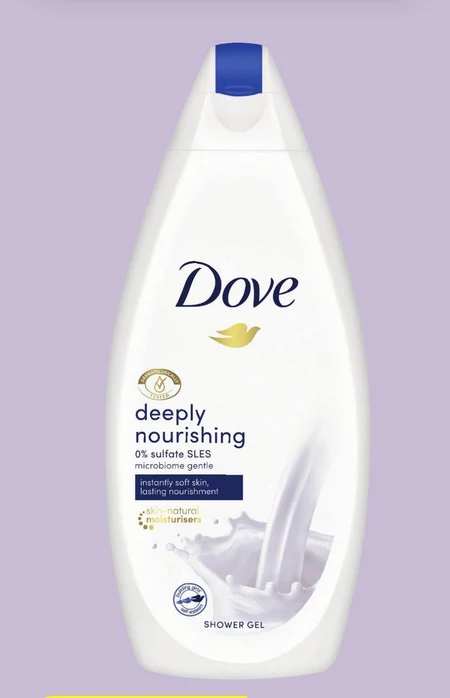 Dove Deeply Nourishing Żel pod prysznic 500 ml