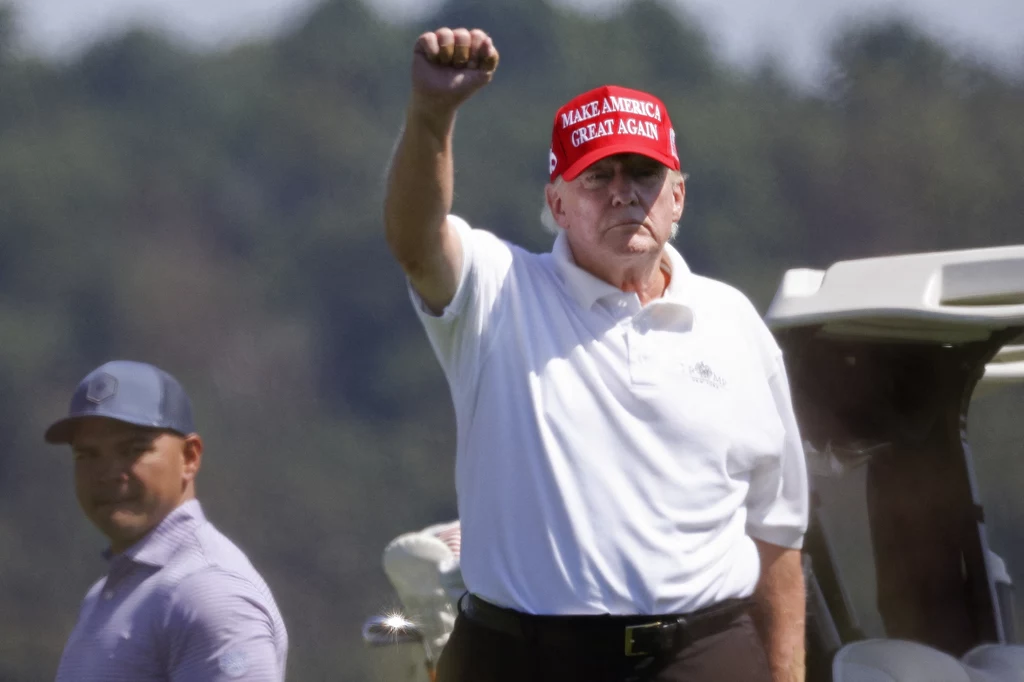 Były prezydent USA Donald Trump pozwany