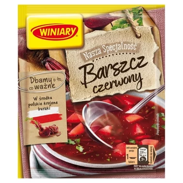 Winiary Barszcz czerwony 49 g - 8