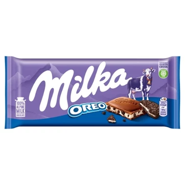 Milka Oreo Czekolada mleczna 100 g - 1