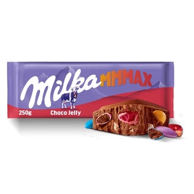 Milka Mmmax Choco Jelly Czekolada mleczna 250 g - 0