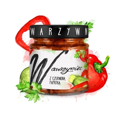 Wawrzyniec Pasta z czerwoną papryką 180 g - 1