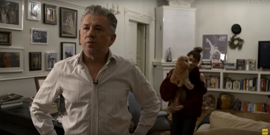 Janusz Józefowicz w "Kulisach sławy" TVN Janusz Józefowicz w "Kulisach sławy" TVN