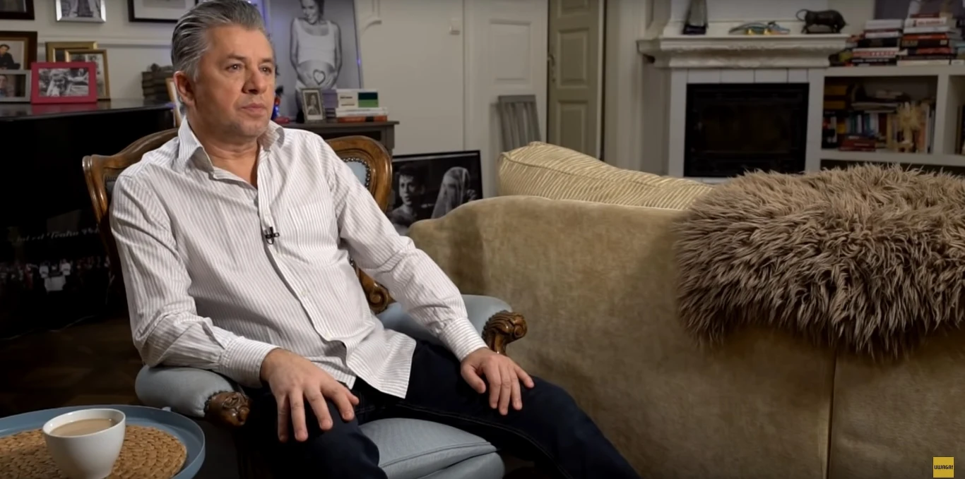 Janusz Józefowicz w "Kulisach sławy" TVN Janusz Józefowicz w "Kulisach sławy" TVN