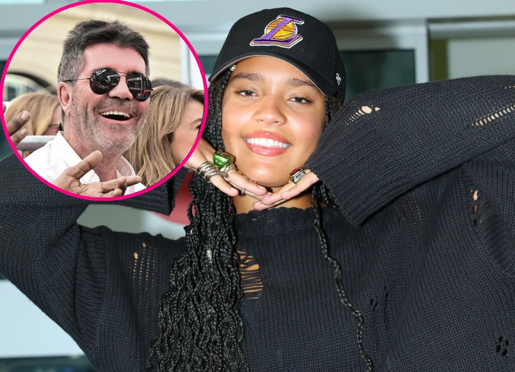 Sara James, Simon Cowell (fot. FREDERIC J. BROWN/AFP/East News) Sara James, Simon Cowell (fot. FREDERIC J. BROWN/AFP/East News)