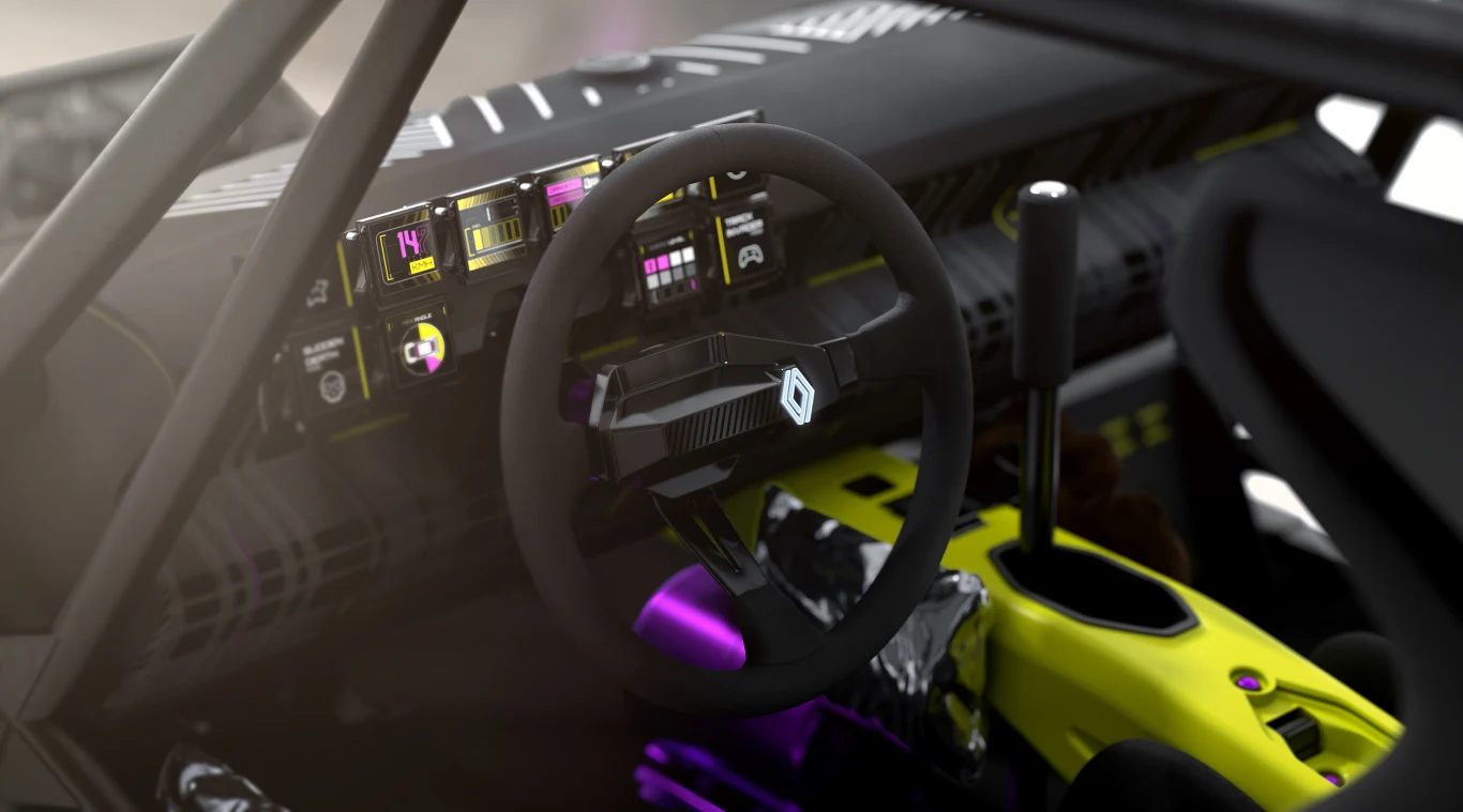 Wnętrze konceptu Renault.