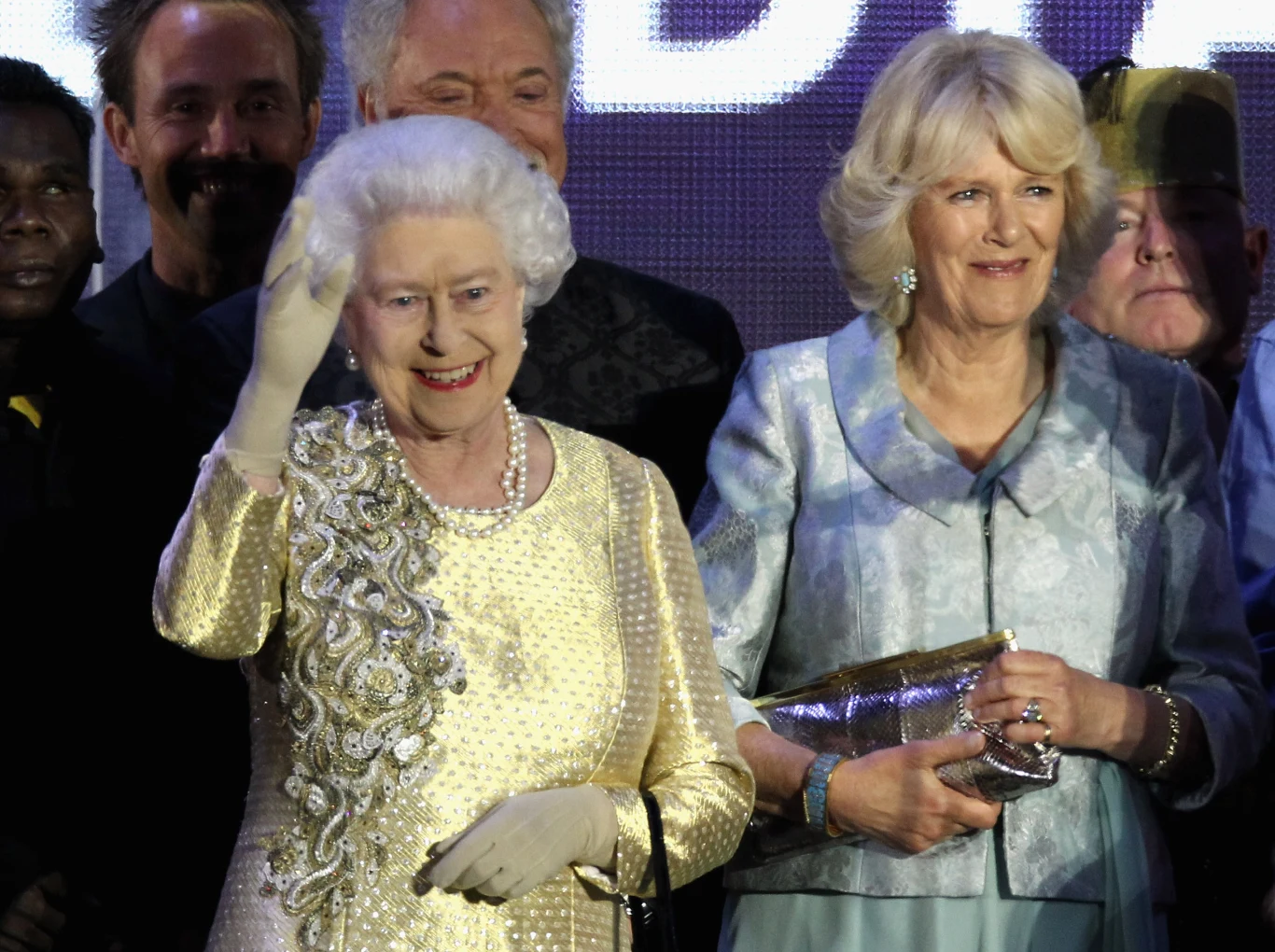 Królowa Elżbieta II i Camilla Parker Bowles