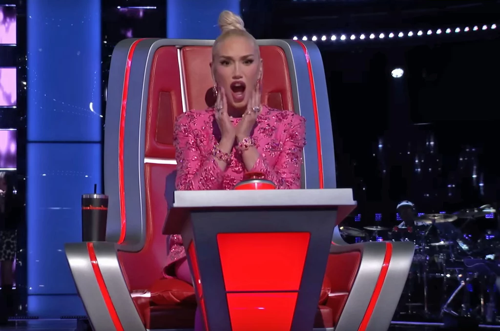 Gwen Stefani nie mogła uwierzyć, że słyszy w "The Voice" własny przebój / Youtube