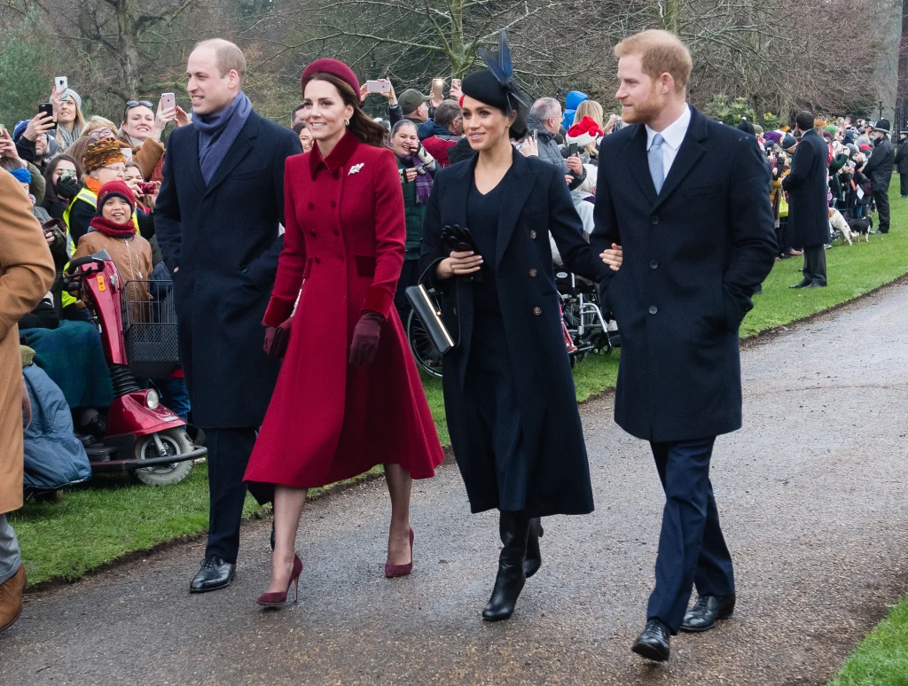 William, Kate, Meghan, Harry