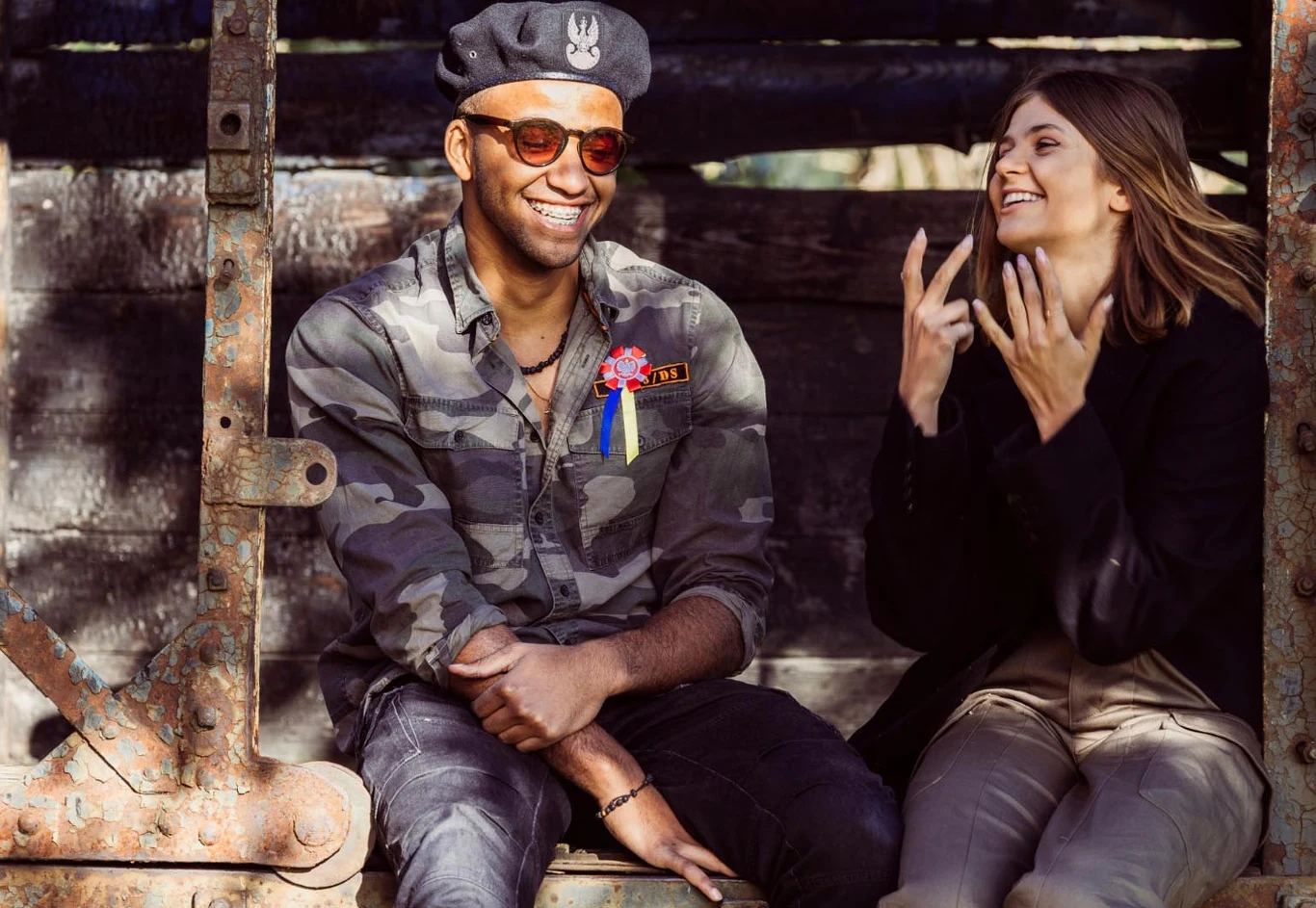 Monika Mielnicka z chłopakiem. Monika Mielnicka z chłopakiem.