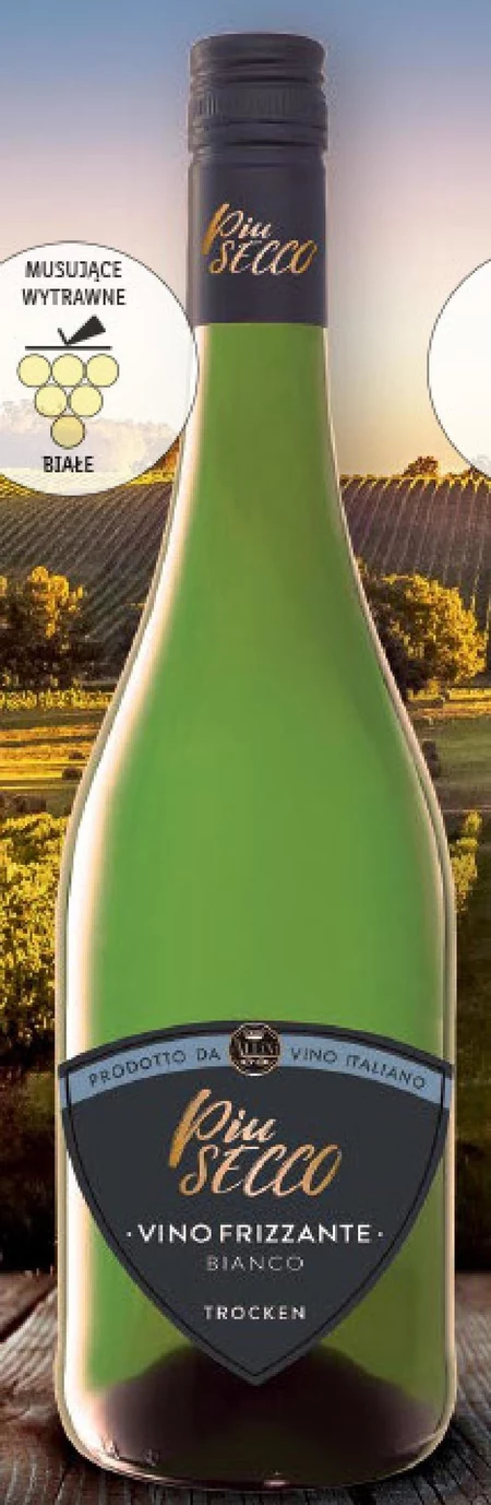 Wino białe Piu Secco