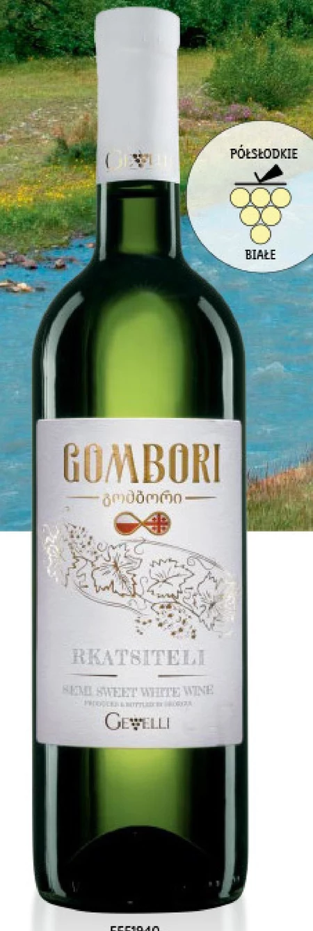 Wino białe Gombori