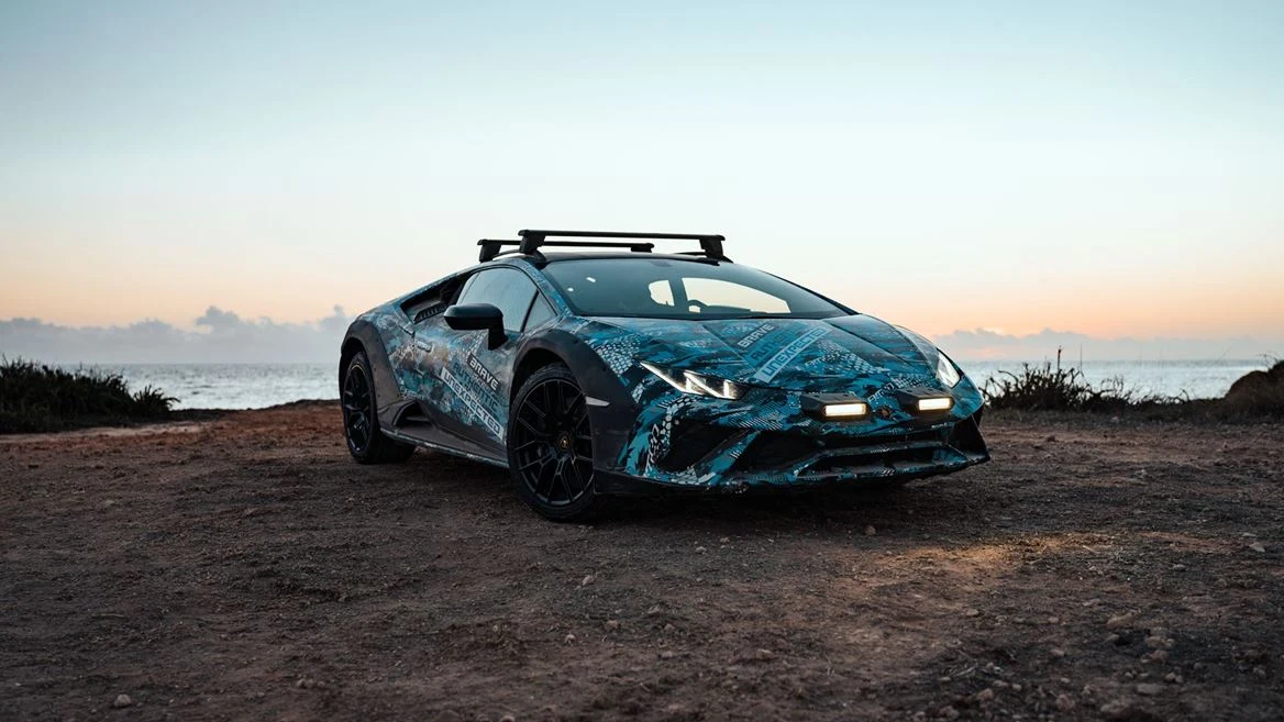 Lamborghini Huracán Sterrato na nowym filmie Lamborghini Huracán Sterrato na nowym filmie
