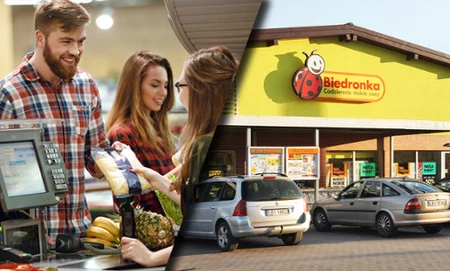 Biedronka.