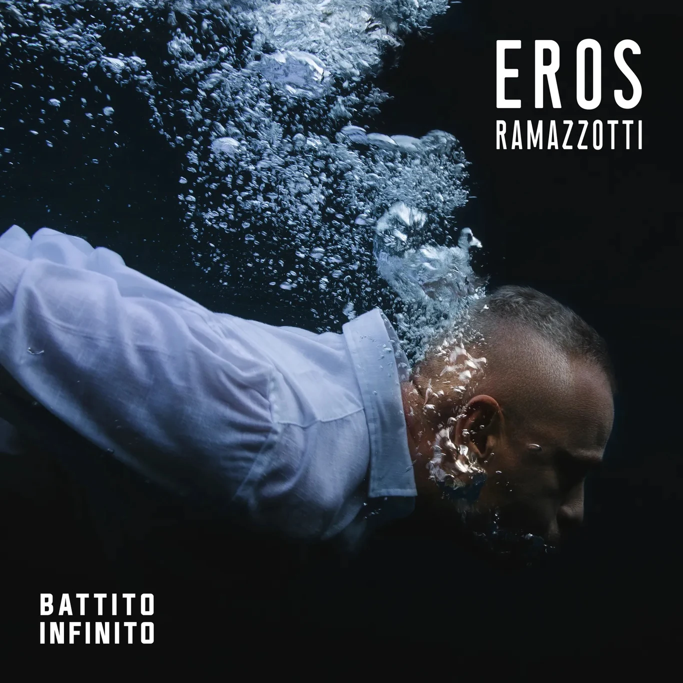 Eros Ramazzotti na okłade płyty "Battito Infinito" Eros Ramazzotti na okłade płyty "Battito Infinito"