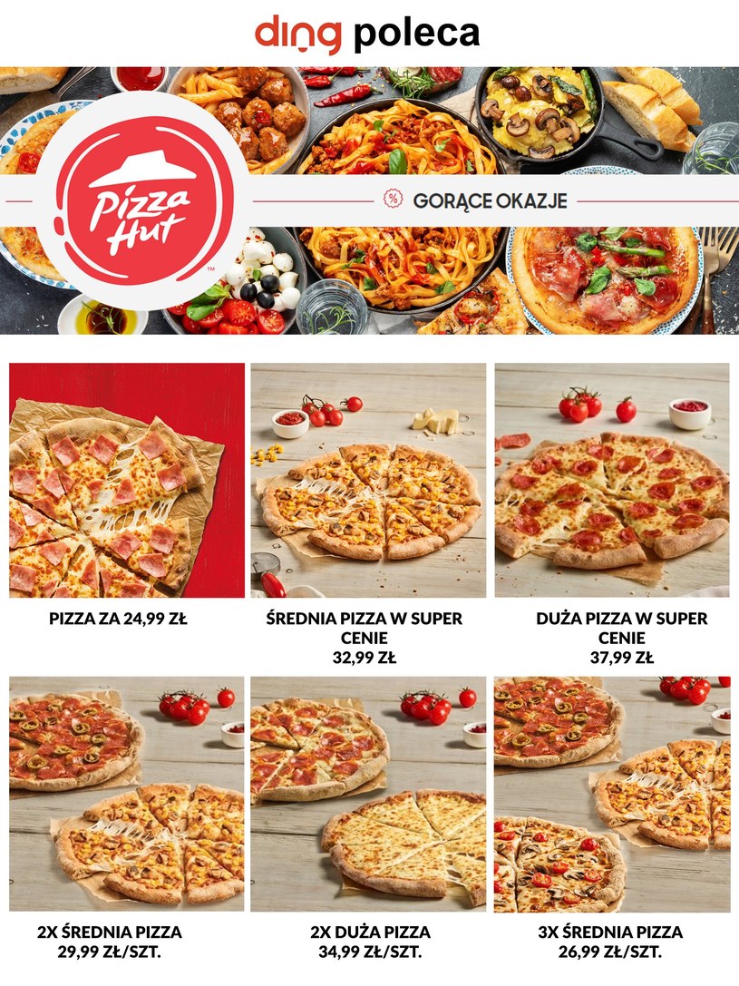 Gazetka promocyjna Pizza Hut - wygasła 42 dni temu