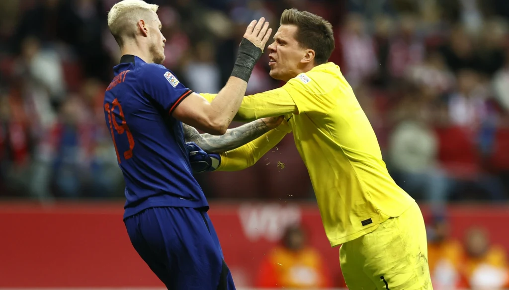 Wojciech Szczęsny nie wytrzymał podczas meczu Reprezentacji