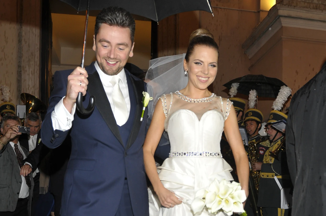 Ola Kwaśniewska i Kuba Badach w dniu ślubu Ola Kwaśniewska i Kuba Badach w dniu ślubu