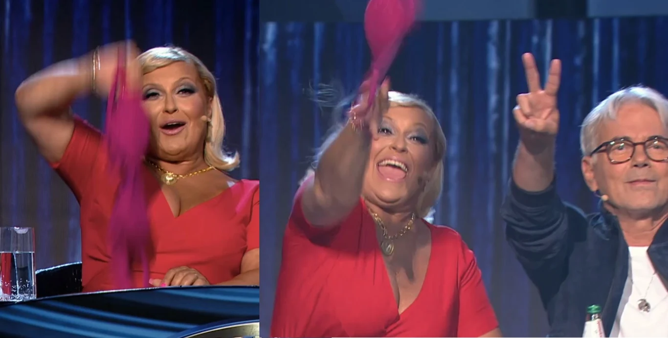 Kasia Skrzyencka rzuca biustonoszem Kasia Skrzyencka rzuca biustonoszem