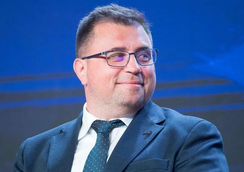 Filip Grzegorczyk , prezes Azotów Kędzierzyn