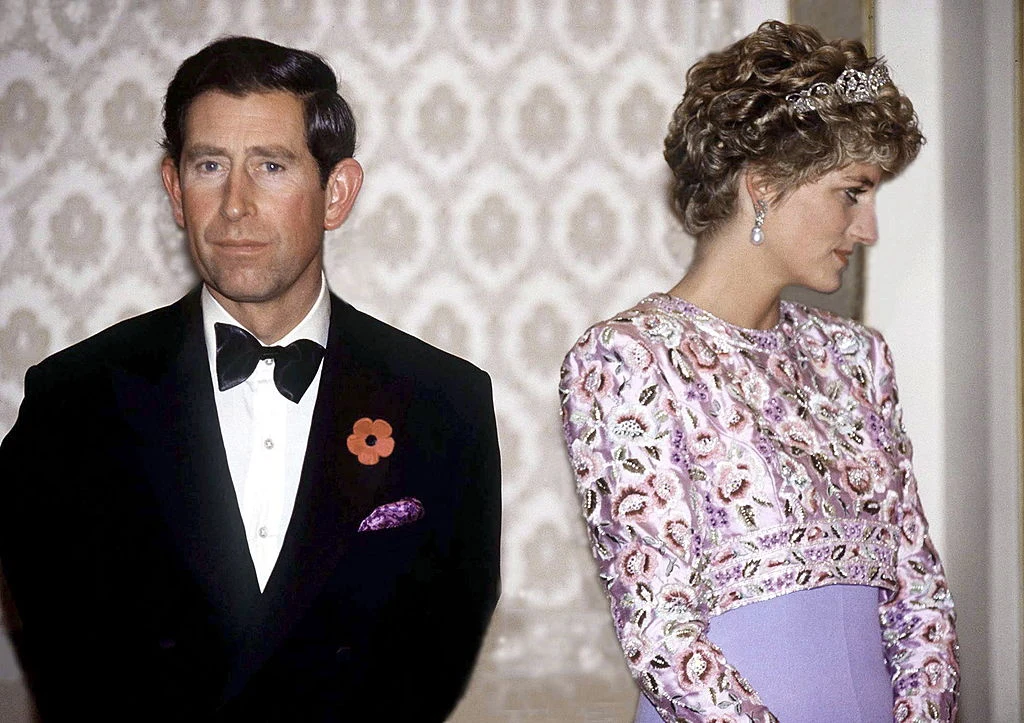 Księżna Diana i książę Karol (obecnie Karol III) Księżna Diana i książę Karol (obecnie Karol III)