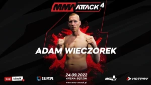 Adam Wieczorek zmierzy się z Olim Thompsonem w walce wieczoru gali MMA Attack 4.