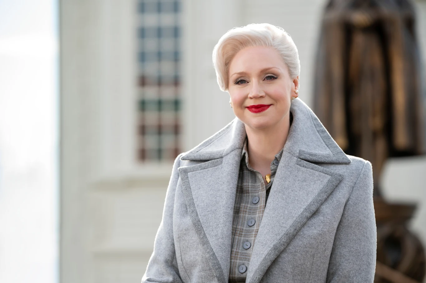 Gwendoline Christie w serialu "Wednesday" Gwendoline Christie w serialu "Wednesday"