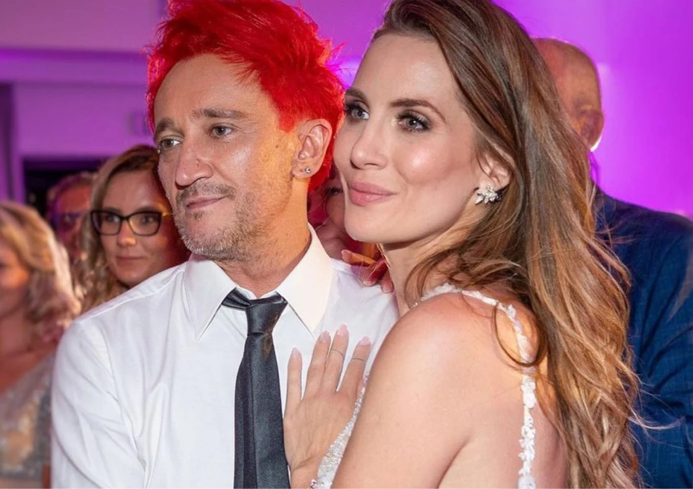 Michał Wiśniewski z żoną Polą Michał Wiśniewski z żoną Polą