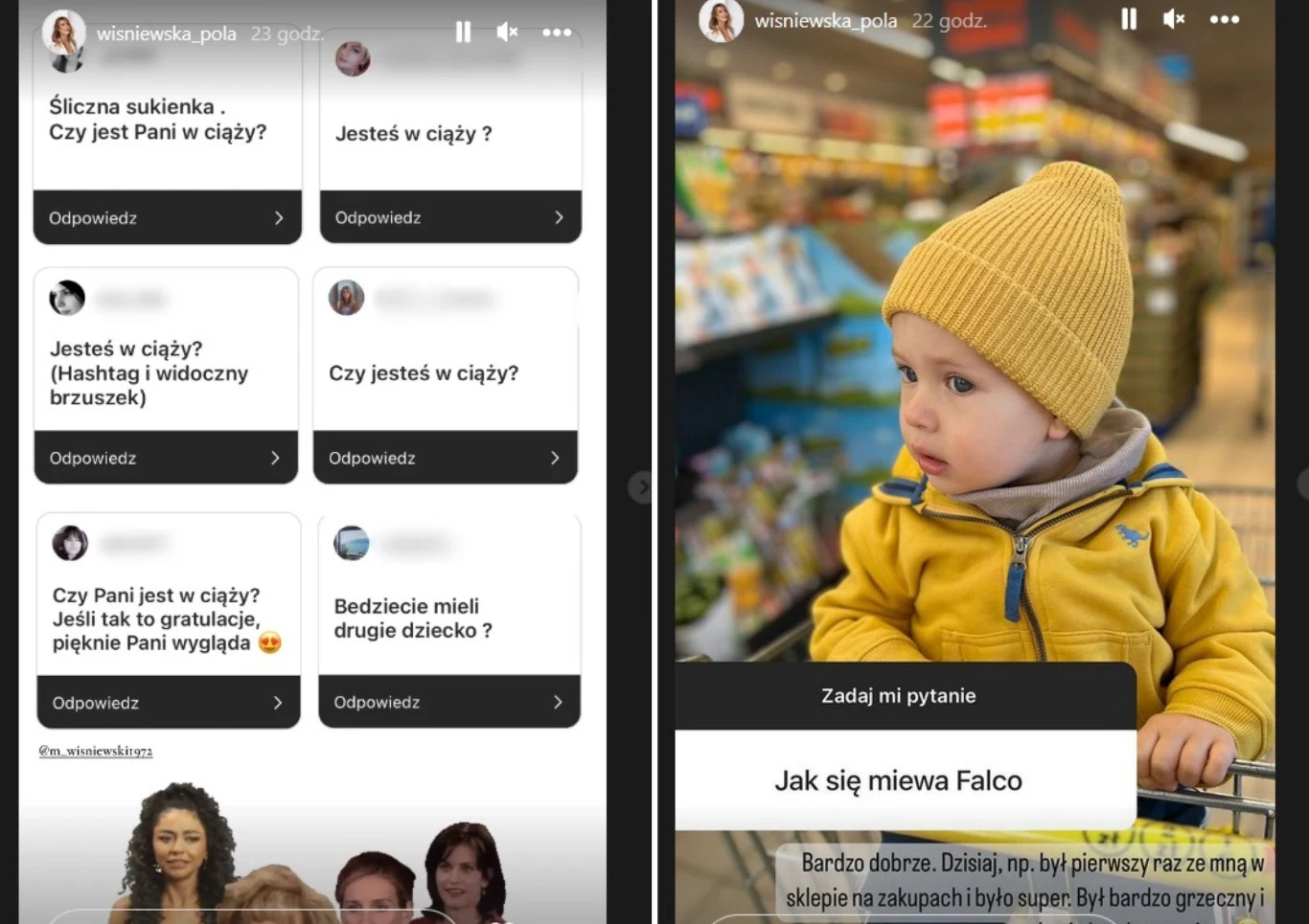 Pola Wiśniewska zareagowała na pytania o ciążę Pola Wiśniewska zareagowała na pytania o ciążę