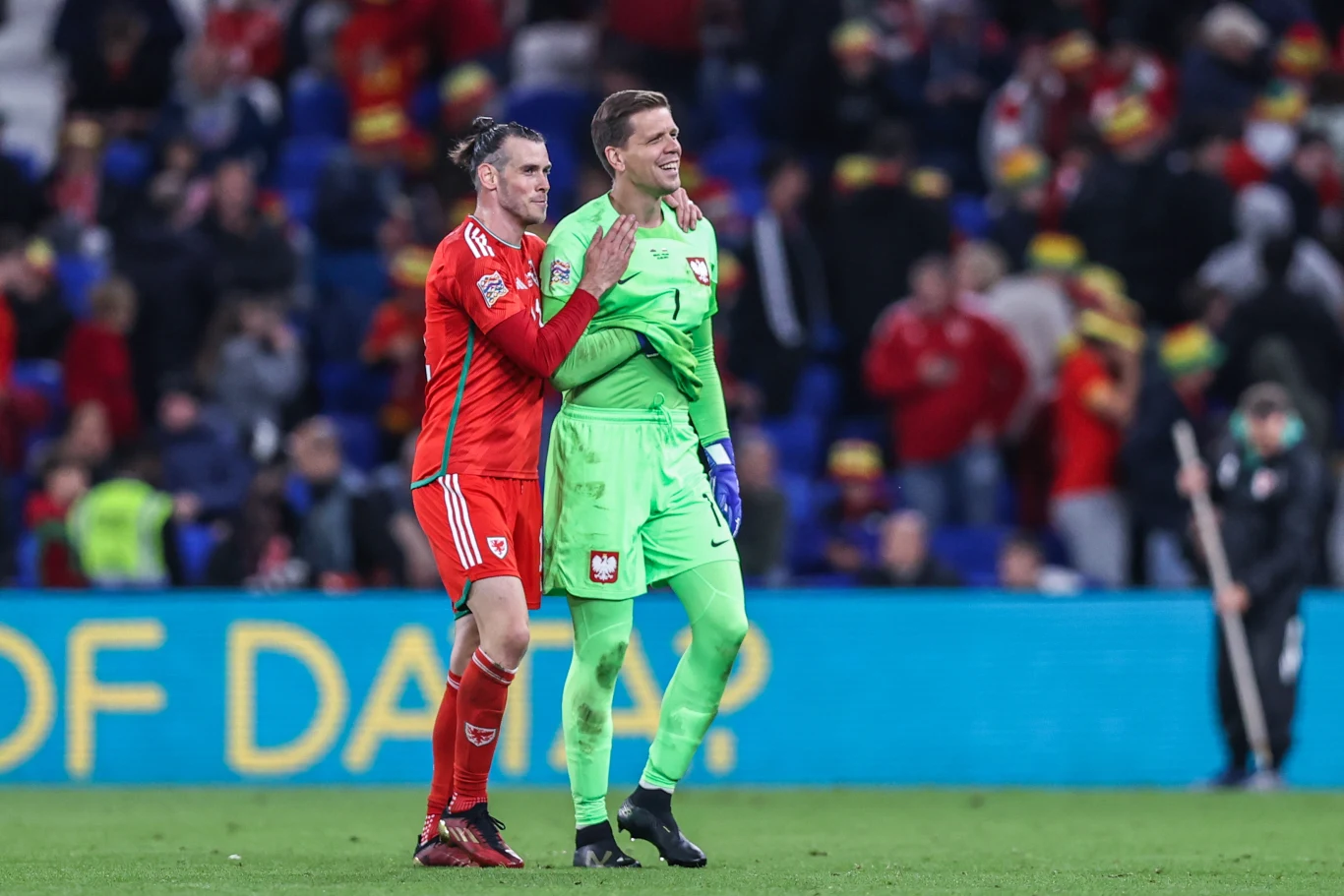 Gareth Bale i Wojciech Szczęsny Gareth Bale i Wojciech Szczęsny