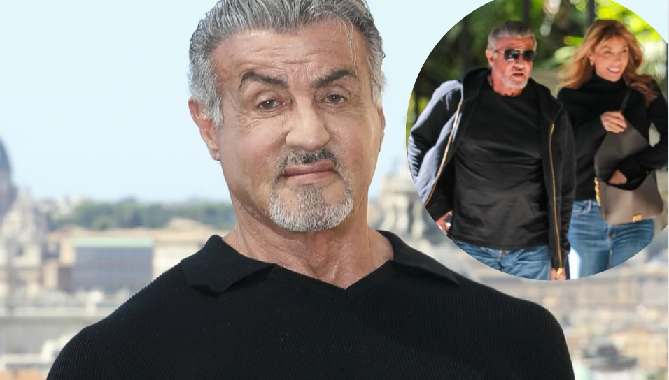 Sylvester Stallone i jego żona Jennifer Flavin. Sylvester Stallone i jego żona Jennifer Flavin.