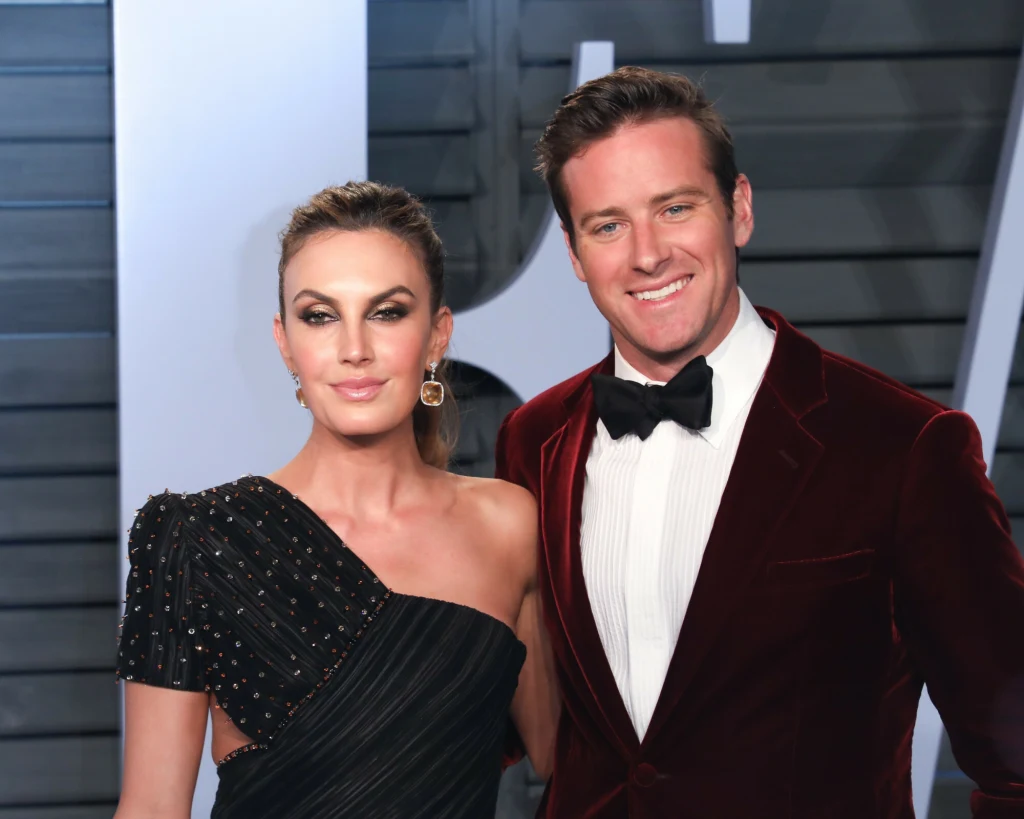 Armie Hammer z byłą żoną Elizabeth Chambers. Armie Hammer z byłą żoną Elizabeth Chambers.