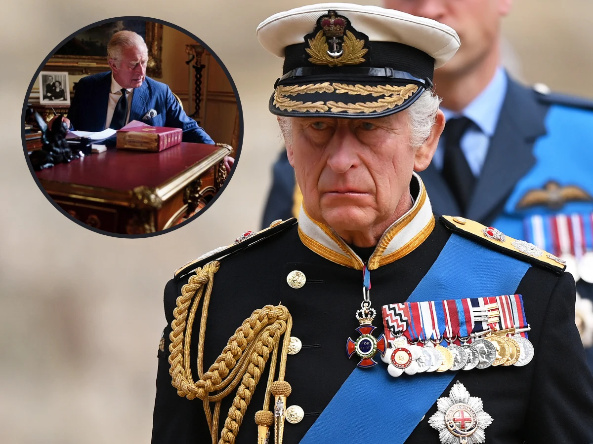 Zapracowany Karol III. Pałac Buckingham pokazał pierwsze oficjalne zdjęcie urzędującego króla! Zapracowany Karol III. Pałac Buckingham pokazał pierwsze oficjalne zdjęcie urzędującego króla!