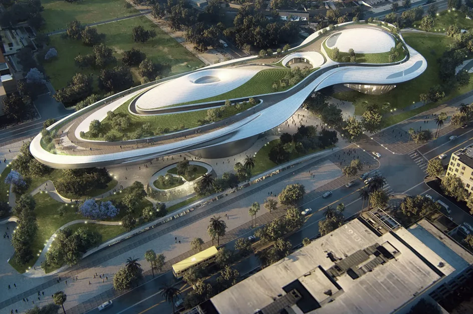 Do takiego muzeum każdy pójdzie chętnie. Lucas Museum prawie gotowe Do takiego muzeum każdy pójdzie chętnie. Lucas Museum otworzy się w 2025 roku