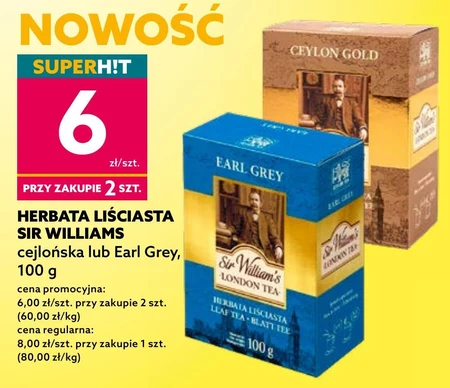 Herbata Sir William's Tea