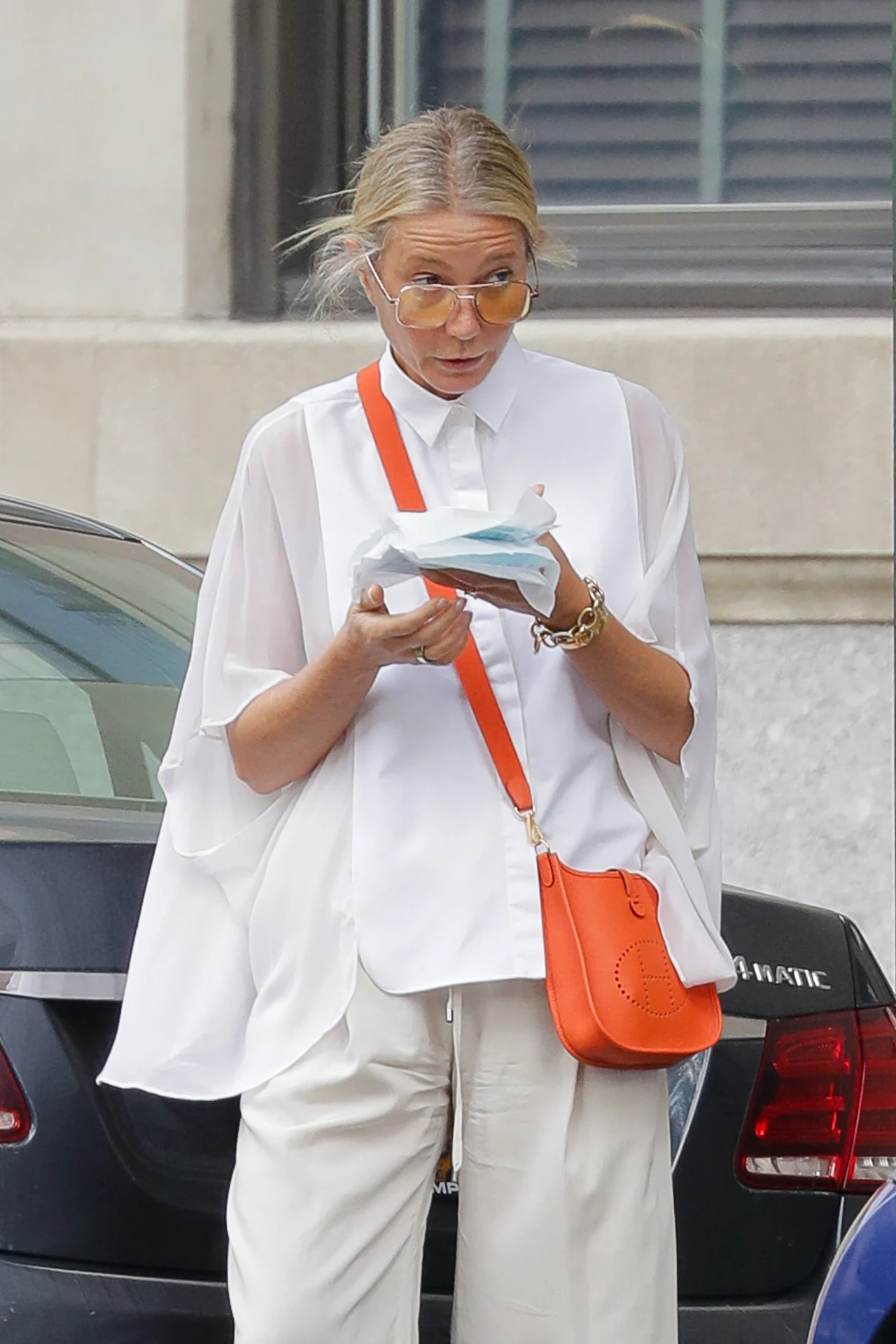 Gwyneth Paltrow przyłapana przez fotoreporterów w sierpniu tego roku