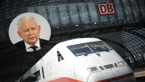 Prezes PiS stwierdził, że Polacy są wyrzucani z pierwszej klasy pociągów Deutsche Bahn / East News / Maciej Witkowski/REPORTER