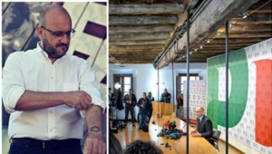 Mauro Berruto (w ramce) został wybrany z ramienia Partii Demokratycznej