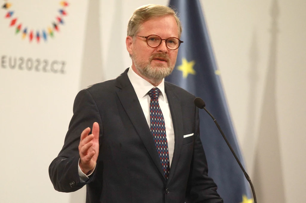 Premier Czech Petr Fiala