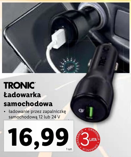 Ładowarka samochodowa Tronic